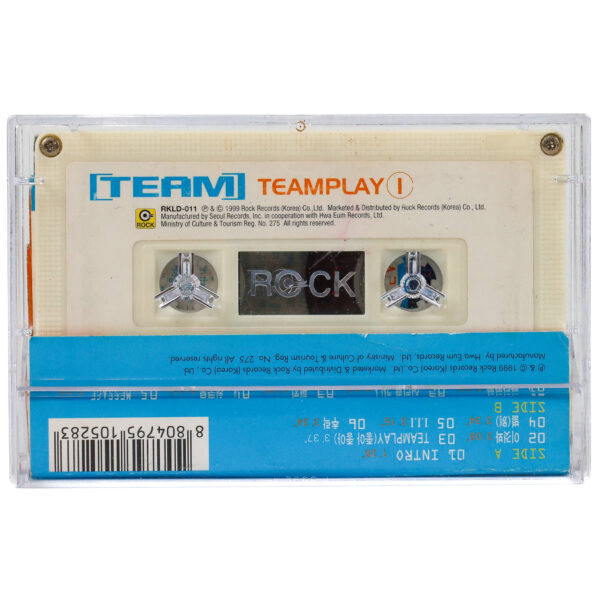 Team - Teamplay Album Cassette Tape 90s K-Pop 1999 Korea Yoon Gun