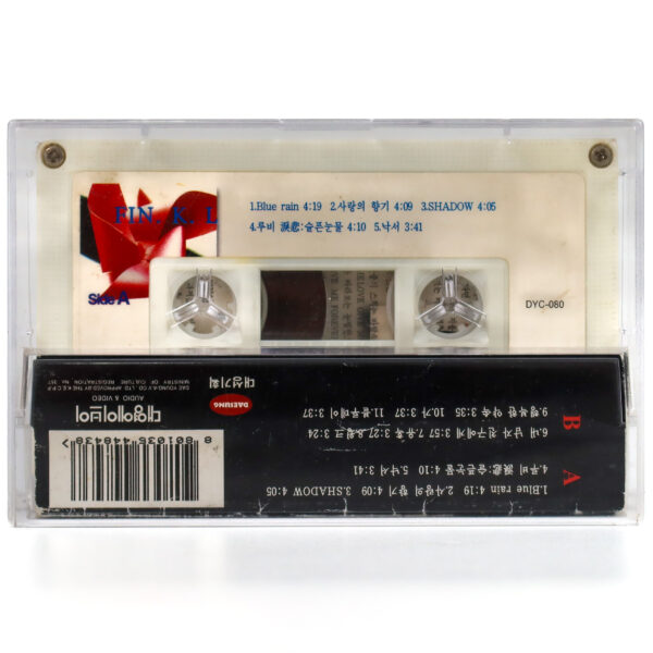 Fin.k.l - Blue Rain Album Cassette Tape 90s K-Pop 1998 [read]