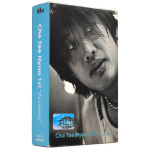 Cha Tae Hyun - Accident Album Cassette Tape + Poster K-Pop 2001 My Sassy Girl