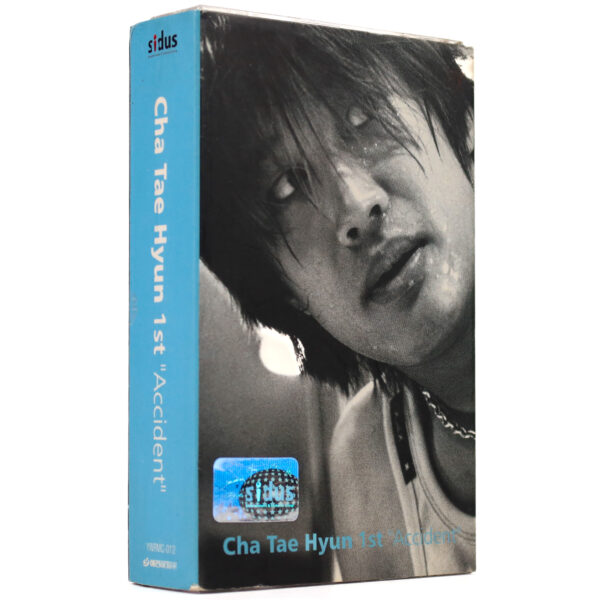 IMG_6831 Cha Tae Hyun - Accident Album Cassette Tape + Poster K-Pop 2001 My Sassy Girl