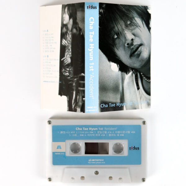 IMG_6833 Cha Tae Hyun - Accident Album Cassette Tape + Poster K-Pop 2001 My Sassy Girl
