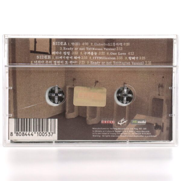 1TYM - 2nd Round Album Cassette Tape K-Pop Hip Hop 2000