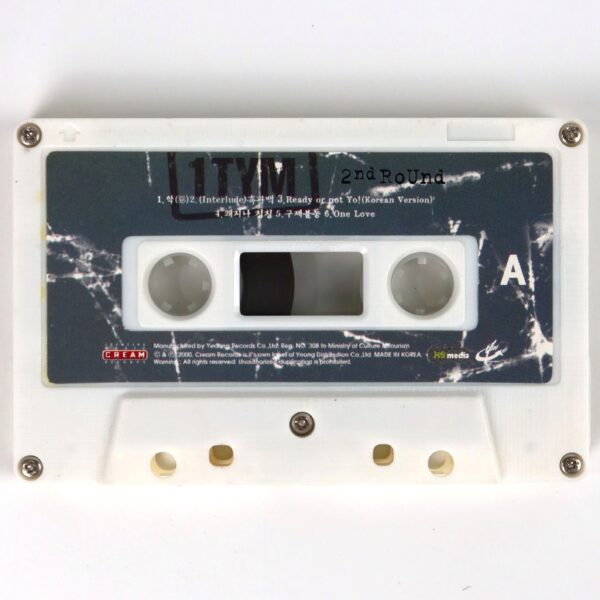 1TYM - 2nd Round Album Cassette Tape K-Pop Hip Hop 2000