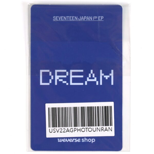 IMG_7705 Seventeen - Dream Japan 1st EP Weverse Vernon Photocard K-Pop 2022