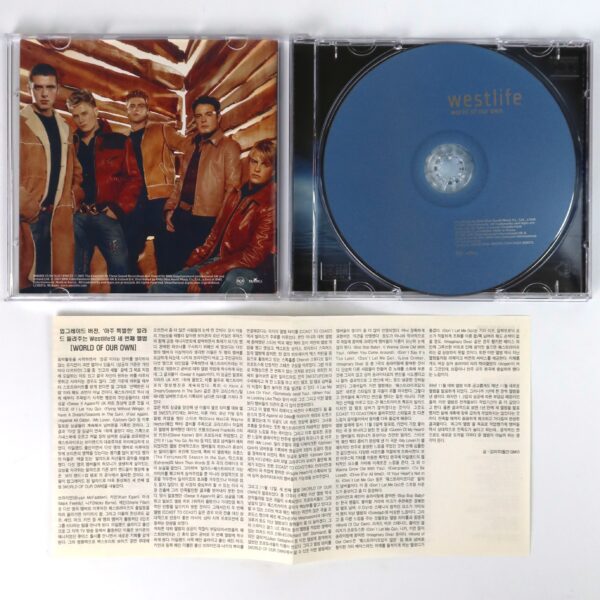 Westlife - World Of Our Own Korean CD Album Korea Insert