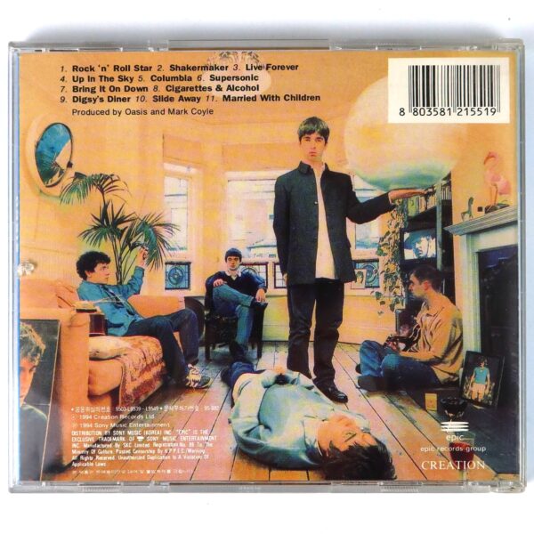 IMG_7997 Oasis - Definitely Maybe Korean Album CD Korea