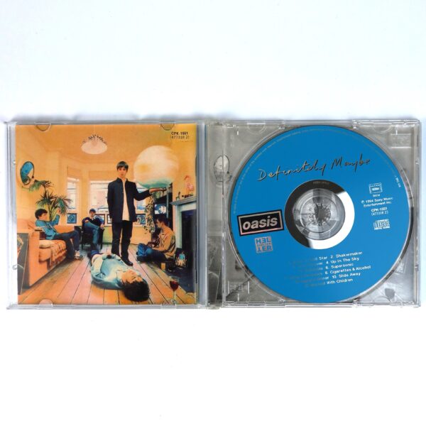 IMG_8000 Oasis - Definitely Maybe Korean Album CD Korea