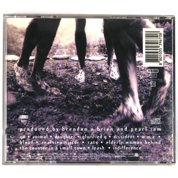 Pearl Jam - Vs Korean CD Album Korea 1st Pressing 1993