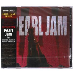 Pearl Jam - Ten Korean CD Sealed Album Korea 2006 Reissue OBI