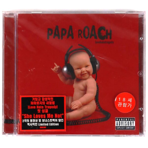 Papa Roach - Lovehatetragedy Korean Sealed CD Album Korea [read]