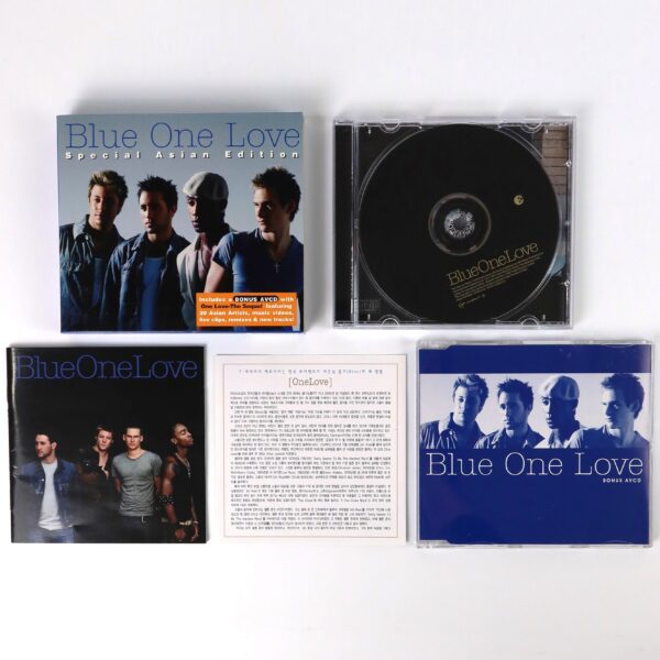 Blue - One Love Special Asian Edition Korean Album CD VCD Set Korea