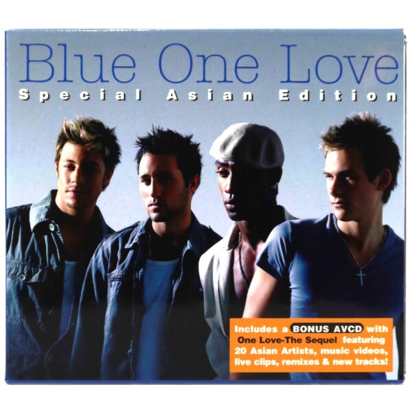 Blue - One Love Special Asian Edition Korean Album CD VCD Set Korea