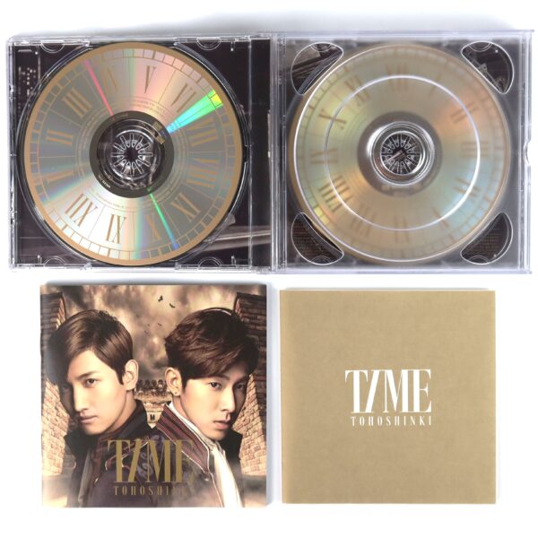 Tohoshinki - Time [Korean Version] Japanese Album CD Dong Bang Shin Ki TVXQ 2013