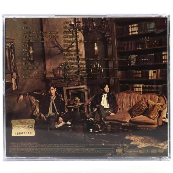 Tohoshinki - Time [Korean Version] Japanese Album CD Dong Bang Shin Ki TVXQ 2013