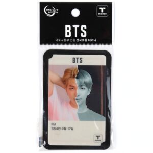BTS RM T-Money Traffic Card Korea Official Goods