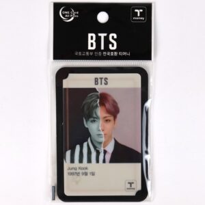 BTS Jung Kook T-Money Traffic Card Korea Official Goods