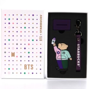 BTS + Starbucks Bearista Stand Card_CUP Official Goods
