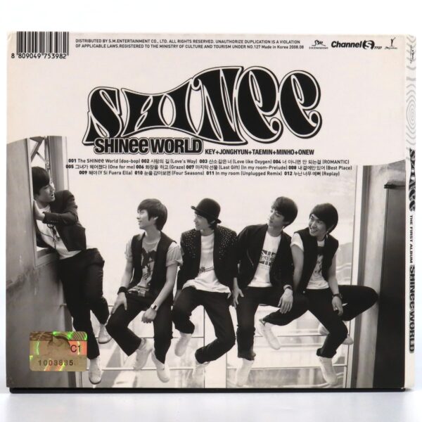 Shinee - Shinee World The First Album CD K-Pop 2008