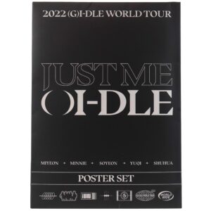 (G)I-DLE 2022 World Tour Poster Set K-Pop Gidle