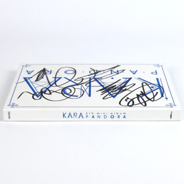 IMG_0811 Kara - Pandora Signed Autographed 5th Mini Album CD Promo K-Pop 2012