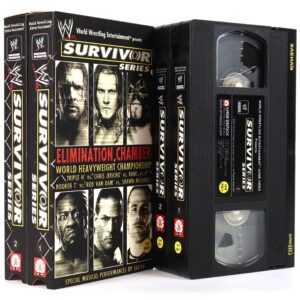 IMG_0890 WWE Survivor Series Elimination Chamber (2002) Korean VHS Korea Wrestling