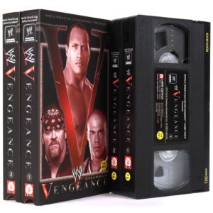 IMG_0899 WWE Vengeance (2002) Korean VHS Korea Wrestling The Rock Undertaker
