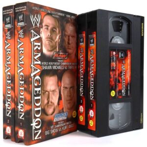 IMG_0908 WWE Armageddon (2002) Korean VHS Korea Wrestling Triple H Big Show