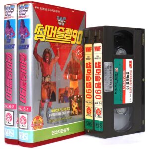 IMG_0995 Summerslam 90 (1990) Korean VHS Korea WWF Wrestling Hulk Hogan