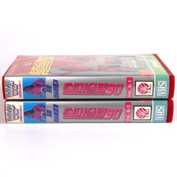 IMG_0998 Summerslam 90 (1990) Korean VHS Korea WWF Wrestling Hulk Hogan