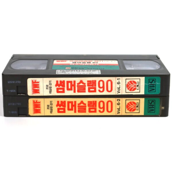 IMG_0999 Summerslam 90 (1990) Korean VHS Korea WWF Wrestling Hulk Hogan