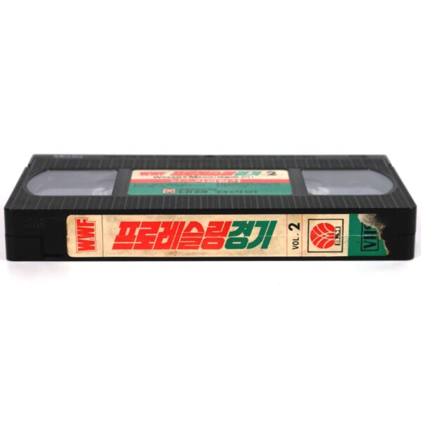 WrestleMania VI (1990) 6 Korean VHS Korea WWF Wrestling Hulk Hogan [read]