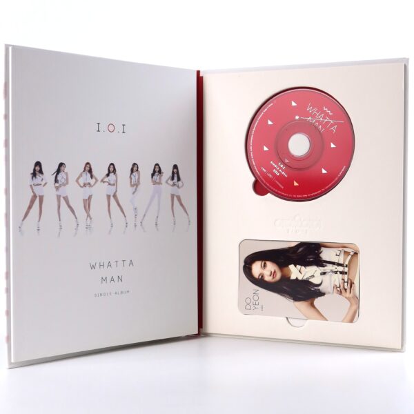 I.O.I - Whatta Man Signed Autographed CD Single Album 2016 K-Pop