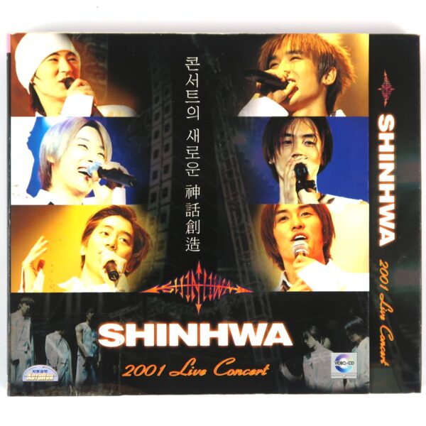 Shinhwa - 2001 1st Live Concert First Mythology VCD Video CD K-Pop SM