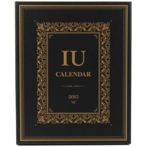 IU 2015 Calendar Season's Greetings Complete Set