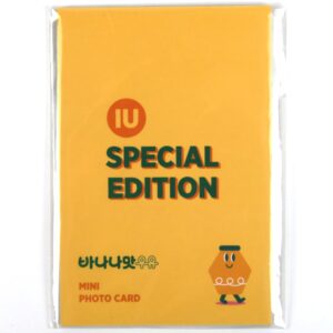 Binggrae Banana Milk x IU Special Edition Mini Photocard Photo Card
