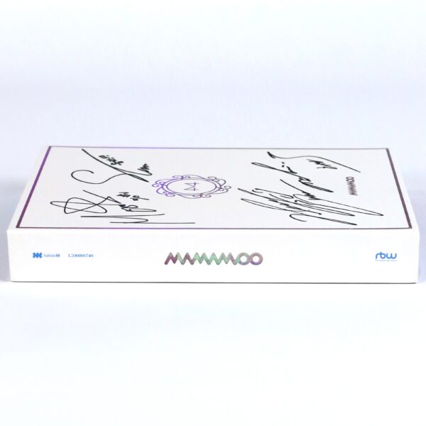 IMG_8621 Mamamoo - White Wind Album CD Promo Printed Signatures Autographs 2019
