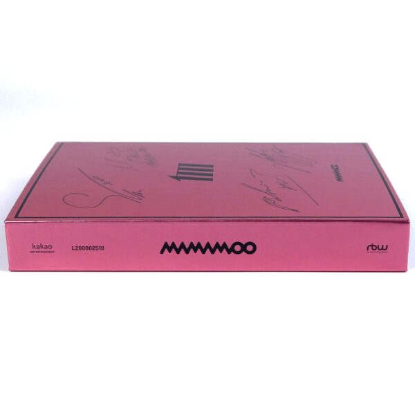 Mamamoo - Mic On Album CD Promo Printed Signatures Autographs
