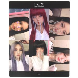 (G)I-DLE - I Burn Lucky Photocard Sheet [Winter Ver.] Gidle 2022