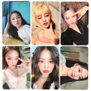 IMG_8695 (G)I-DLE - I Burn MusicKorea Pre-Order Benefit Photocard Complete Set POB Gidle