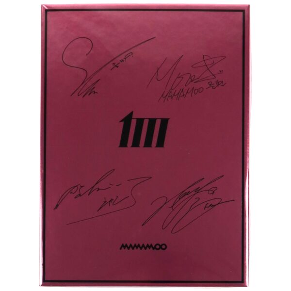 Mamamoo - Mic On Album CD Promo Printed Signatures Autographs