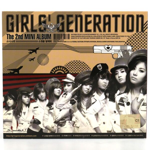 Girls' Generation - The Second Mini Album Pages Signed Autographed CD K-Pop 2009