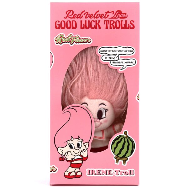 IMG_9096 Red Velvet Loves Good Luck Trolls - Irene Troll Plush Doll 2020 Goods