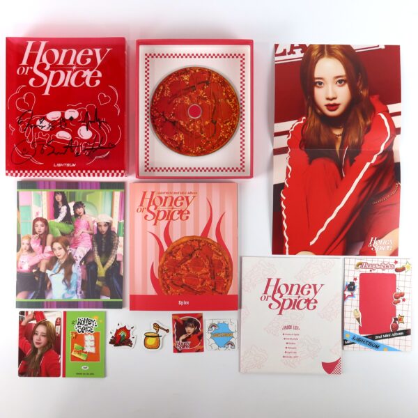 Lightsum - Honey Or Spice Signed Autographed CD Album Promo 2023 K-Pop