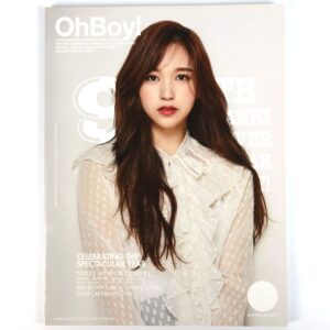Twice Mina Cover OhBoy! Magazine Nov 2018 Korea Oh Boy