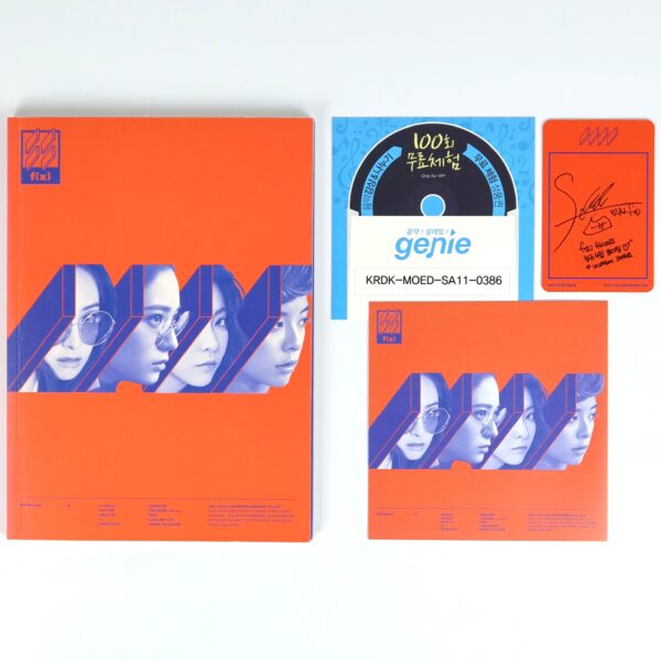 f(x) - 4 Walls [Luna Ver.] Album CD + Luna PC FX K-Pop 2015