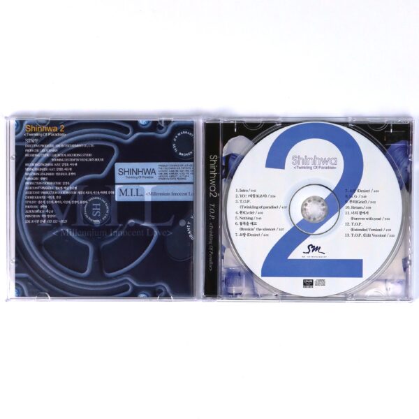 Shinhwa - T.O.P 2nd Album CD TOP 90s K-Pop 1999 SM