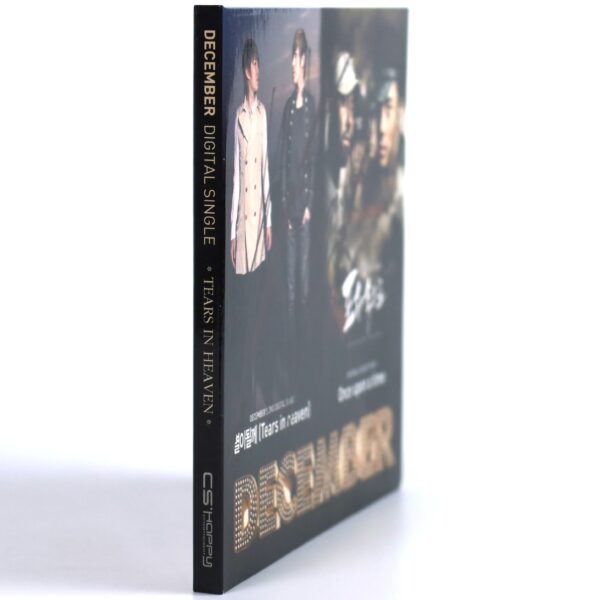 December - Tears In Heaven / Once Upon A Time Signed Single Album CD K-Pop 2010