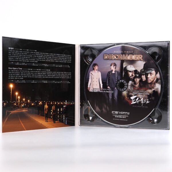 December - Tears In Heaven / Once Upon A Time Signed Single Album CD K-Pop 2010