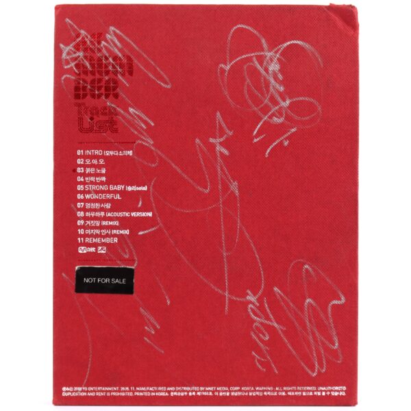 Bigbang - Remember Signed Autographed 2nd Album CD Promo 2008 [read]