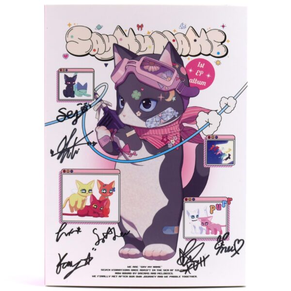 IMG_1603 Say My Name 1st EP Album Signed Autographed CD Promo 2024